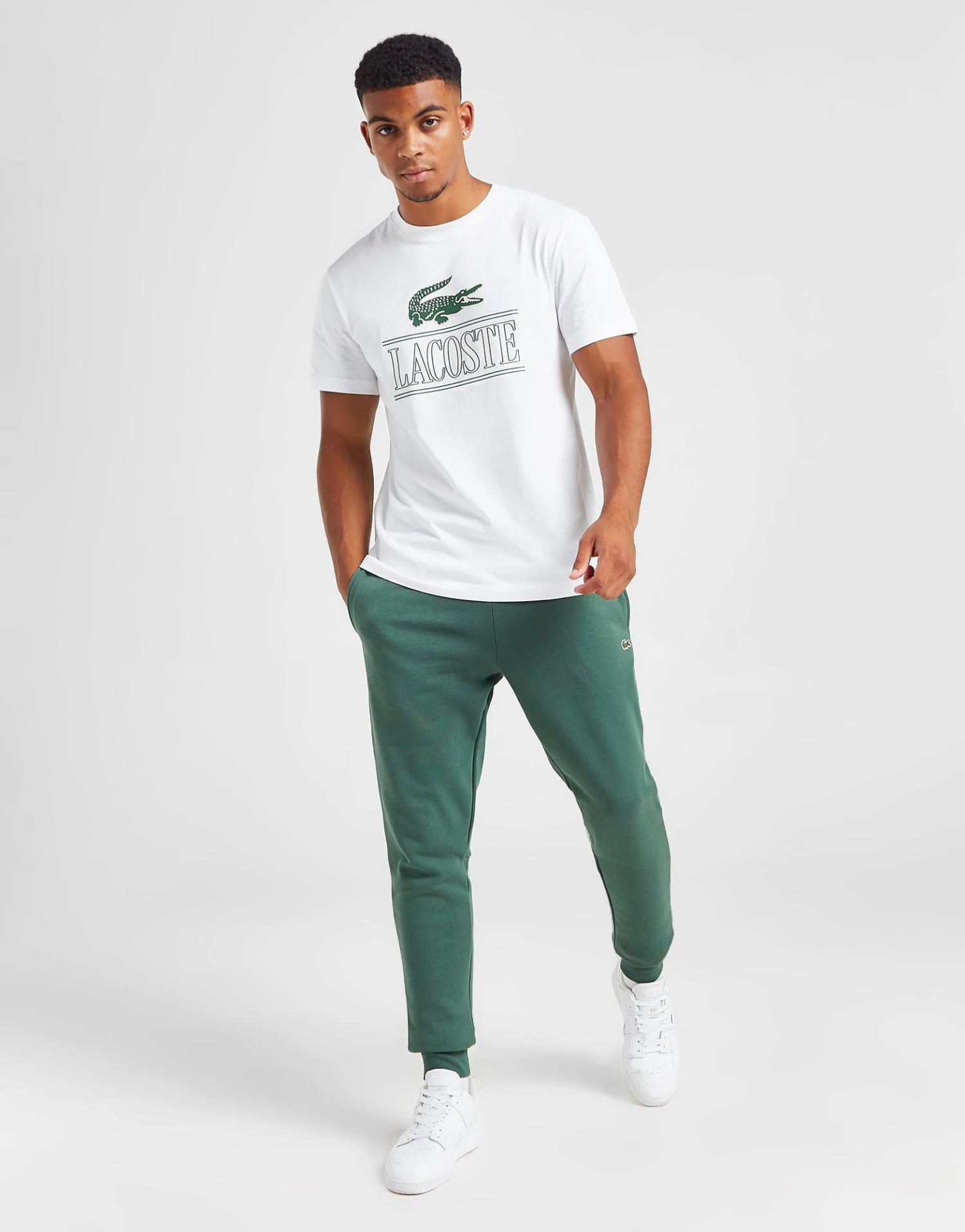 Lacoste T-shirt Large Logo Stack Homme 4 Lacoste T-shirt Large Logo Stack Homme â Image 4