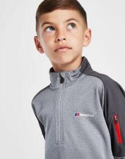 Berghaus Haut Zippé Trek Enfant -Sport Vêtements Magasin jd 673897 c