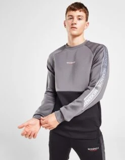 McKenzie Sweatshirt Oli Poly Colour Block Homme -Sport Vêtements Magasin jd 676635 c