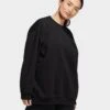 Adidas Sweat-shirt Ras-du-cou En Molleton Oversize All-Season
