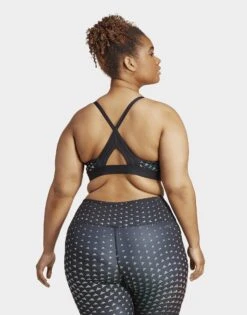 Adidas Brassière Aeroreact Training à Maintien Léger (Grandes Tailles) -Sport Vêtements Magasin jd HS7274 c