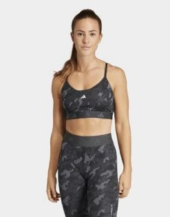 Adidas Brassière Aeroreact Training Techfit Maintien Léger
