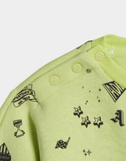 Adidas Ensemble Sweat-shirt Ras-du-cou Brand Love Enfants -Sport Vêtements Magasin jd IA1561 c