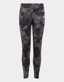 Adidas Legging Imprimé De Saison Taille Haute 7/8 Essentials AEROREADY Enfants