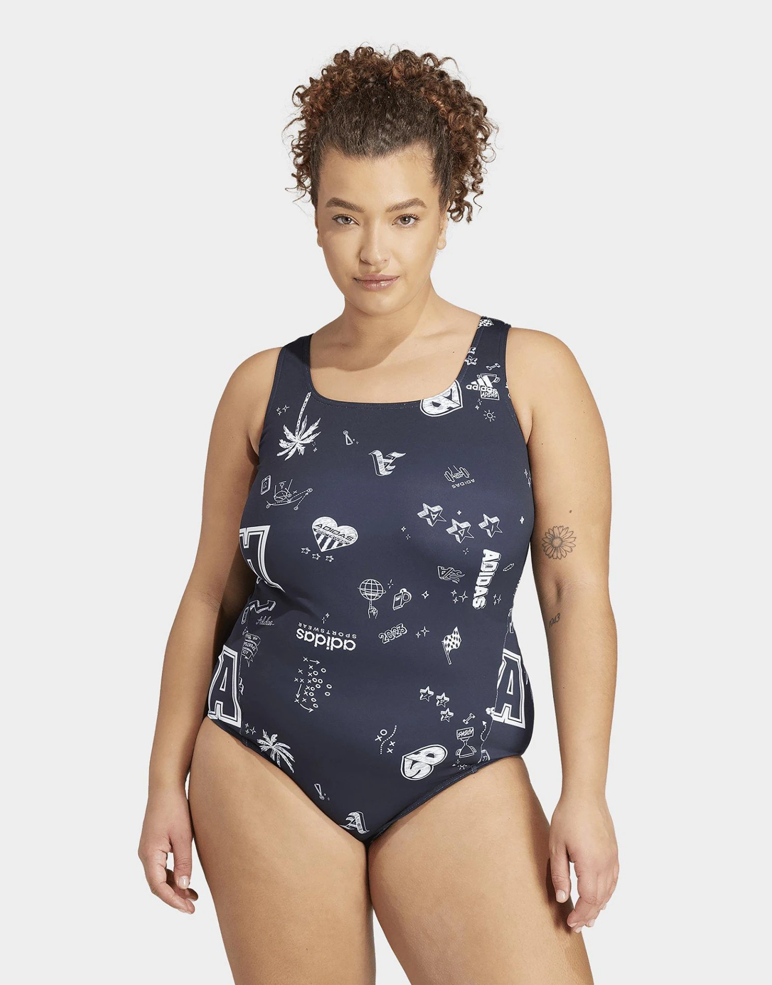 Adidas Maillot De Bain Brand Love Franchise (Grandes Tailles) 1 Adidas Maillot De Bain Brand Love Franchise (Grandes Tailles)