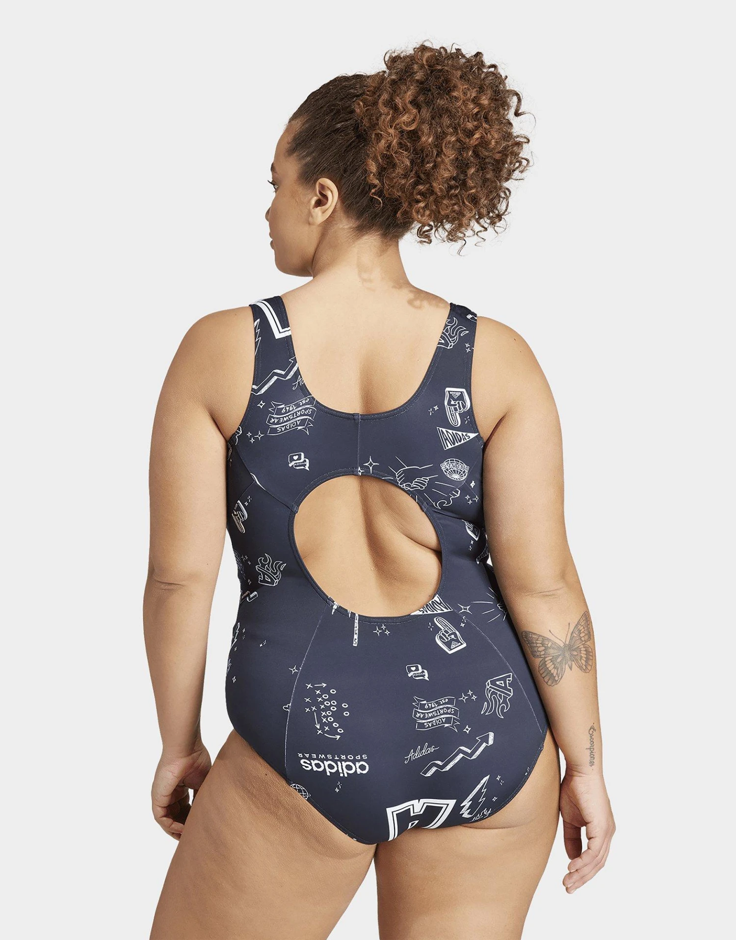 Adidas Maillot De Bain Brand Love Franchise (Grandes Tailles) 3 Adidas Maillot De Bain Brand Love Franchise (Grandes Tailles) – Image 3