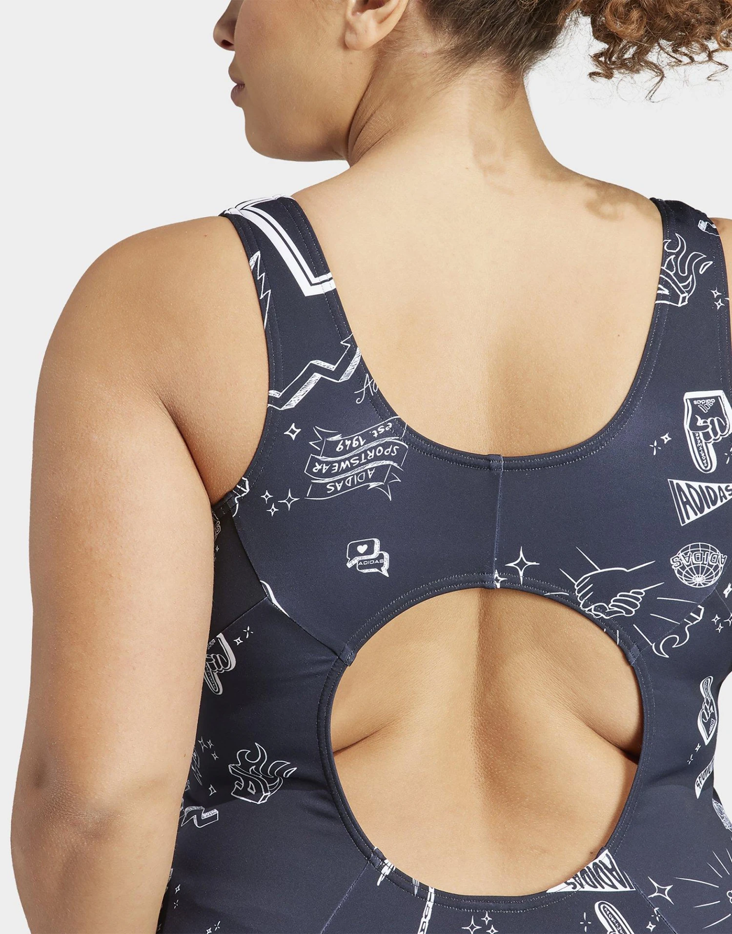 Adidas Maillot De Bain Brand Love Franchise (Grandes Tailles) 6 Adidas Maillot De Bain Brand Love Franchise (Grandes Tailles) – Image 6