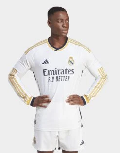 Adidas Maillot Manches Longues Domicile Real Madrid 23/24 Authentique