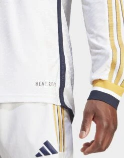 Adidas Maillot Manches Longues Domicile Real Madrid 23/24 Authentique -Sport Vêtements Magasin jd IA9978 e