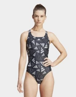 Adidas Maillot De Bain à Motif Logo Performance