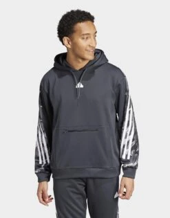 Adidas Sweat-shirt à Capuche à Imprimé Intégral Future Icons