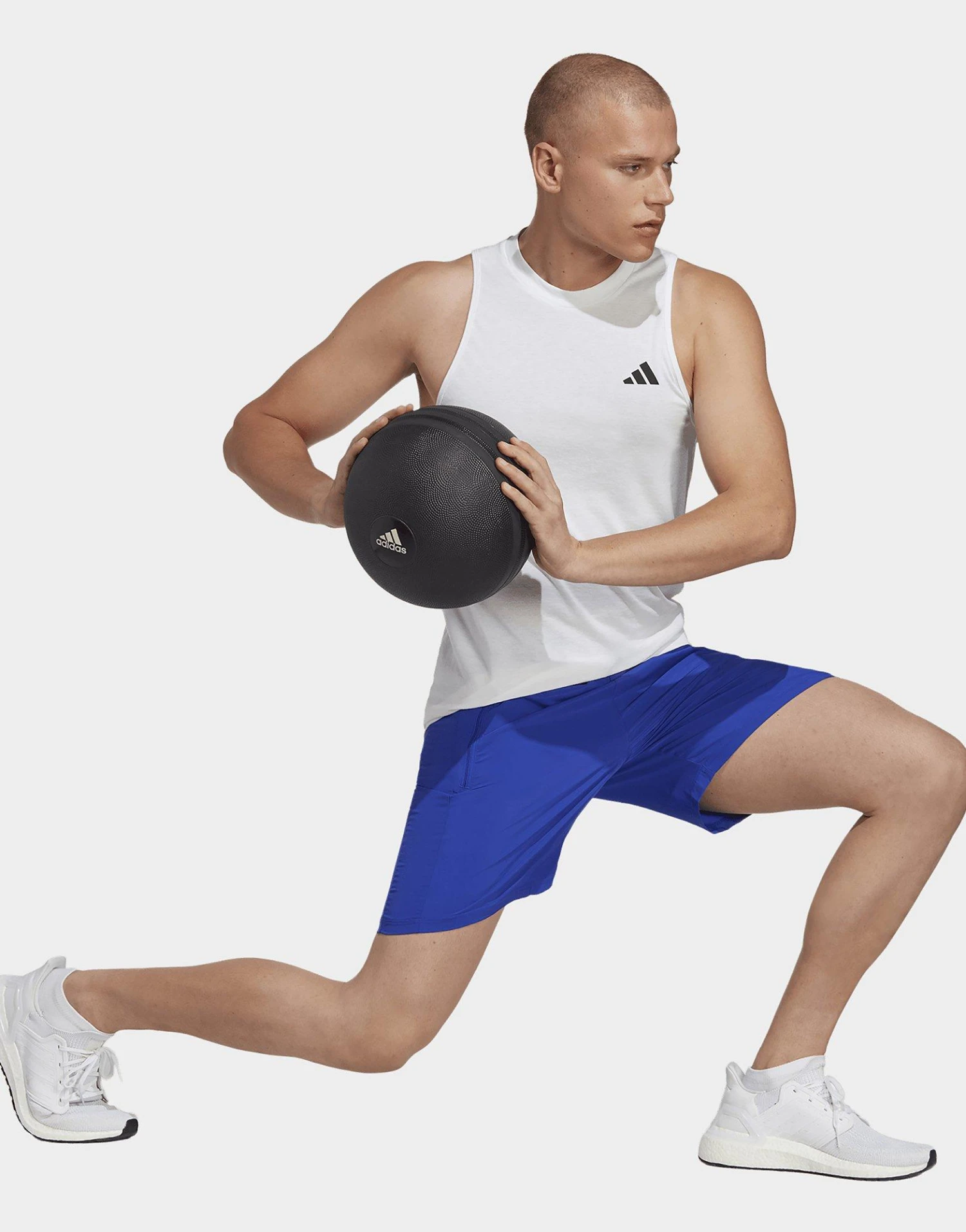 Adidas Short D'entraînement En Toile Train Essentials 2 Adidas Short D'entraînement En Toile Train Essentials – Image 2