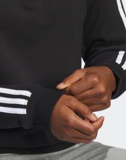 Adidas Sweat-shirt à Zip 1/4 Essentials 3-Stripes -Sport Vêtements Magasin jd IC8780 e