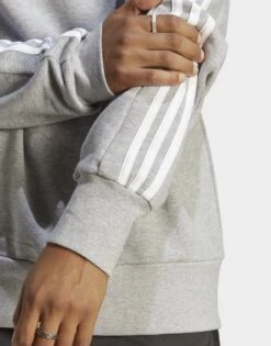 Adidas Sweat-shirt à 3 bandes En Molleton Essentials -Sport Vêtements Magasin jd IC9319 e