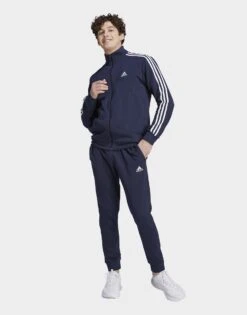Adidas Survêtement à 3 Bandes En Molleton Basic