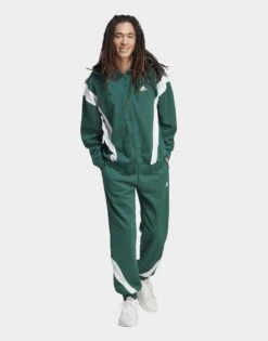 Adidas Survêtement à Capuche Molleton Sportswear