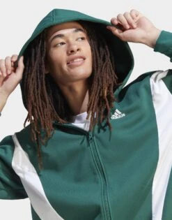 Adidas Survêtement à Capuche Molleton Sportswear -Sport Vêtements Magasin jd IJ6068 d