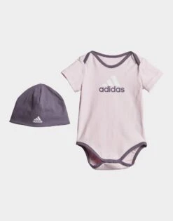 Adidas Ensemble à Offrir Body Et Bonnet Essentials Big Logo Enfants