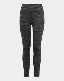 Adidas Legging 7/8 Taille Haute à Poche Et Imprimé Intégral Optime AEROREADY Enfants