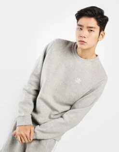 Adidas Originals Sweat-shirt Ras-du-cou Trèfle Essentials