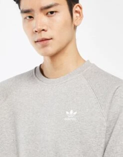 Adidas Originals Sweat-shirt Ras-du-cou Trèfle Essentials -Sport Vêtements Magasin jd IM4537 c