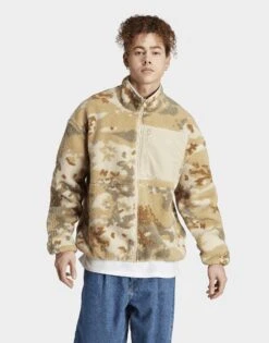 Adidas Originals Veste Molleton Graphique Réversible Camo